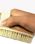 Dry Body Brush – Natural Bristle Exfoliator for Lymphatic Drainage, Cellulite, and Smooth Skin