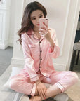 Silk Women Pyjama Sleepwear Sets
