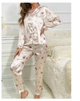 Women's Floral Print Pajamas Set