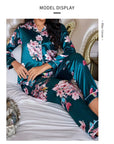Women's Floral Print Pajamas Set