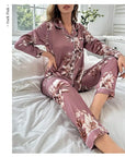 Women's Floral Print Pajamas Set