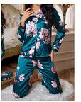 Women's Floral Print Pajamas Set