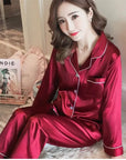 Silk Women Pyjama Sleepwear Sets