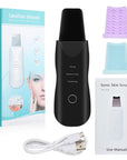 ULTRASONIC FACIAL SKIN SCRUBBER